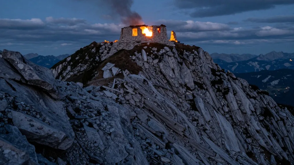 Illustration for: Bavarian Interior Minister Vows Rebuild of Kehlsteinhaus After Fire
