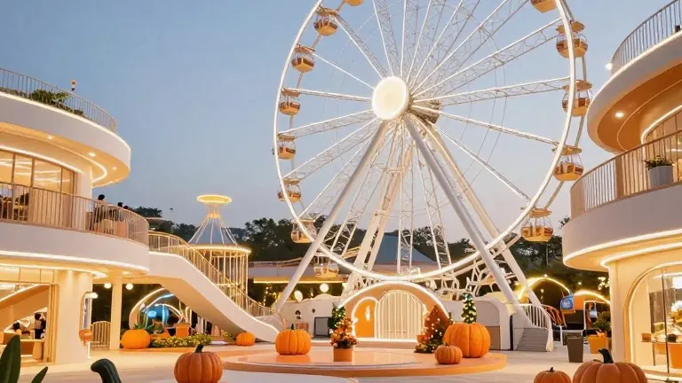 Hundreds of NICU graduates celebrate Halloween at accessible theme park