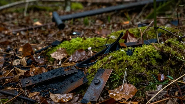 Illustration for: Latvia finds drone wreckage a week after mysterious noise