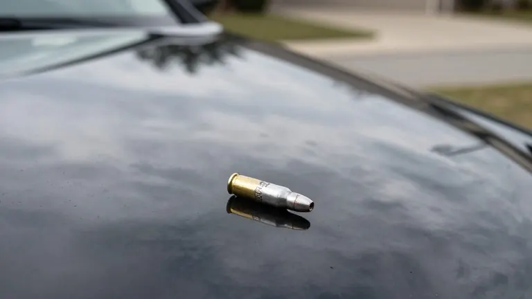 Victorian minister identifies bullet on car as targeted death threat