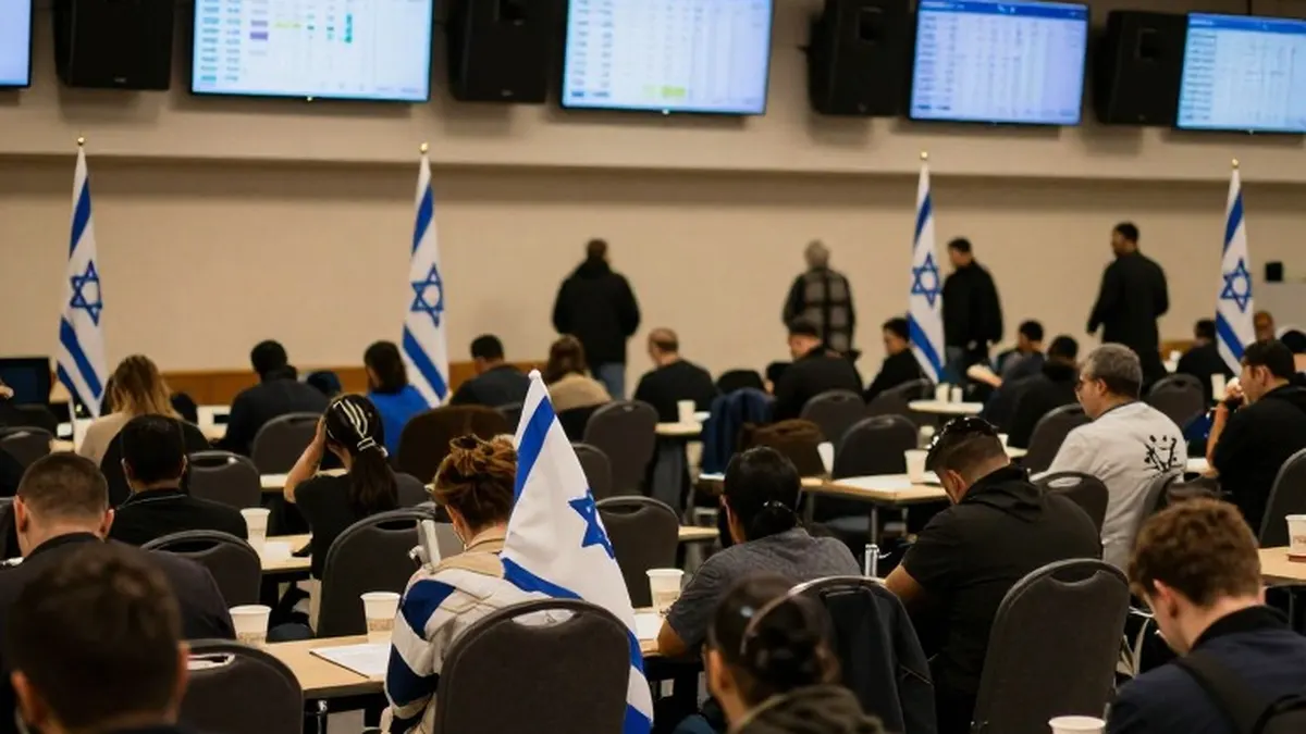 Illustration for: Netanyahu and Eisenkot Both Claim Right to Lead Israel as Vote Count Shows Deadlock